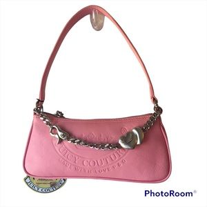 Juicy Couture Vintage Pink Leather Purse NWT 2000s
